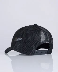 Sale Stussy LP Trucker Athletic Cap Black