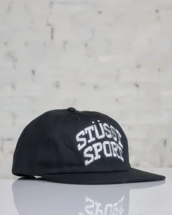 Clearance Stussy MD Sport Cap Black Metallic