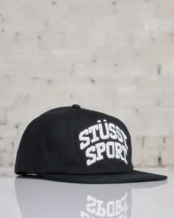 Sale Stussy MD Sport Cap Black