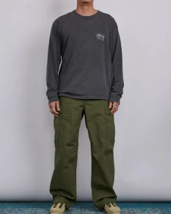 Clearance Stussy Military Cargo Pant Ripstop Olive Green