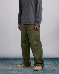Clearance Stussy Military Cargo Pant Ripstop Olive Green