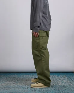 Clearance Stussy Military Cargo Pant Ripstop Olive Green