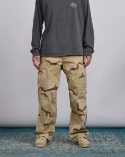 Hot Stussy Military Cargo Pant Ripstop Sand Camo