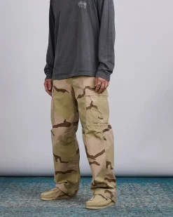 Hot Stussy Military Cargo Pant Ripstop Sand Camo