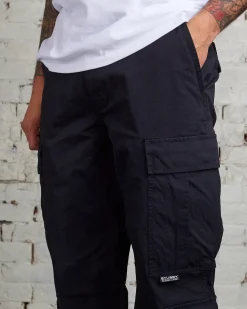 Discount Stussy Nylon Ripstop Surplus Cargo Pant Black
