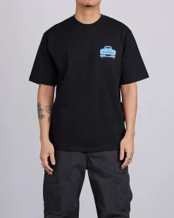 Fashion Stussy Pick-Up T-Shirt Black