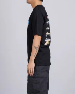 Fashion Stussy Pick-Up T-Shirt Black