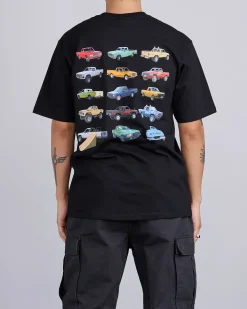 Fashion Stussy Pick-Up T-Shirt Black