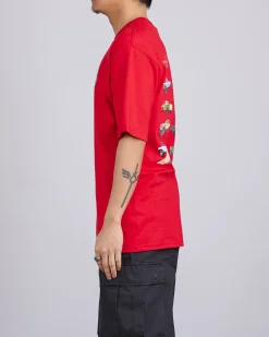 New Stussy Pick-Up T-Shirt Cayenne