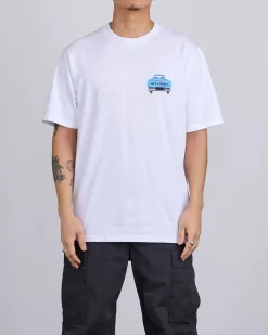Clearance Stussy Pick-Up T-Shirt White