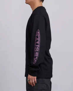 Best Stussy Pill Longsleeve T-Shirt Black