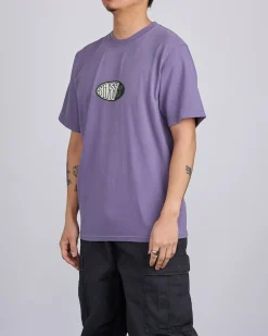Hot Stussy Pitstop Pigment Dyed T-Shirt Grape