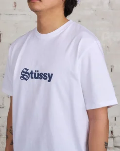 Clearance Stussy Reformed T-Shirt White