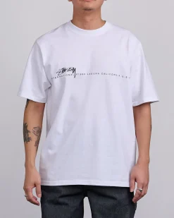 New Stussy Smooth 80 T-Shirt White