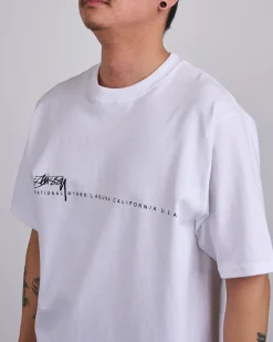 New Stussy Smooth 80 T-Shirt White