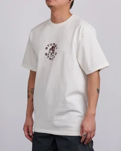 Fashion Stussy Strong Mac Pigment Dyed T-Shirt Natural