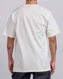 Fashion Stussy Strong Mac Pigment Dyed T-Shirt Natural