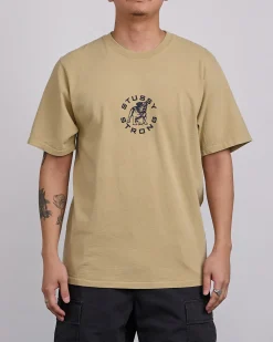 Fashion Stussy Strong Mac Pigment Dyed T-Shirt Elm