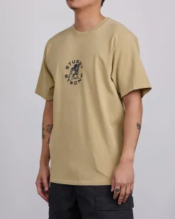 Fashion Stussy Strong Mac Pigment Dyed T-Shirt Elm