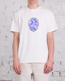 Outlet Stussy Venus Oval Pigment Dyed T-Shirt Natural