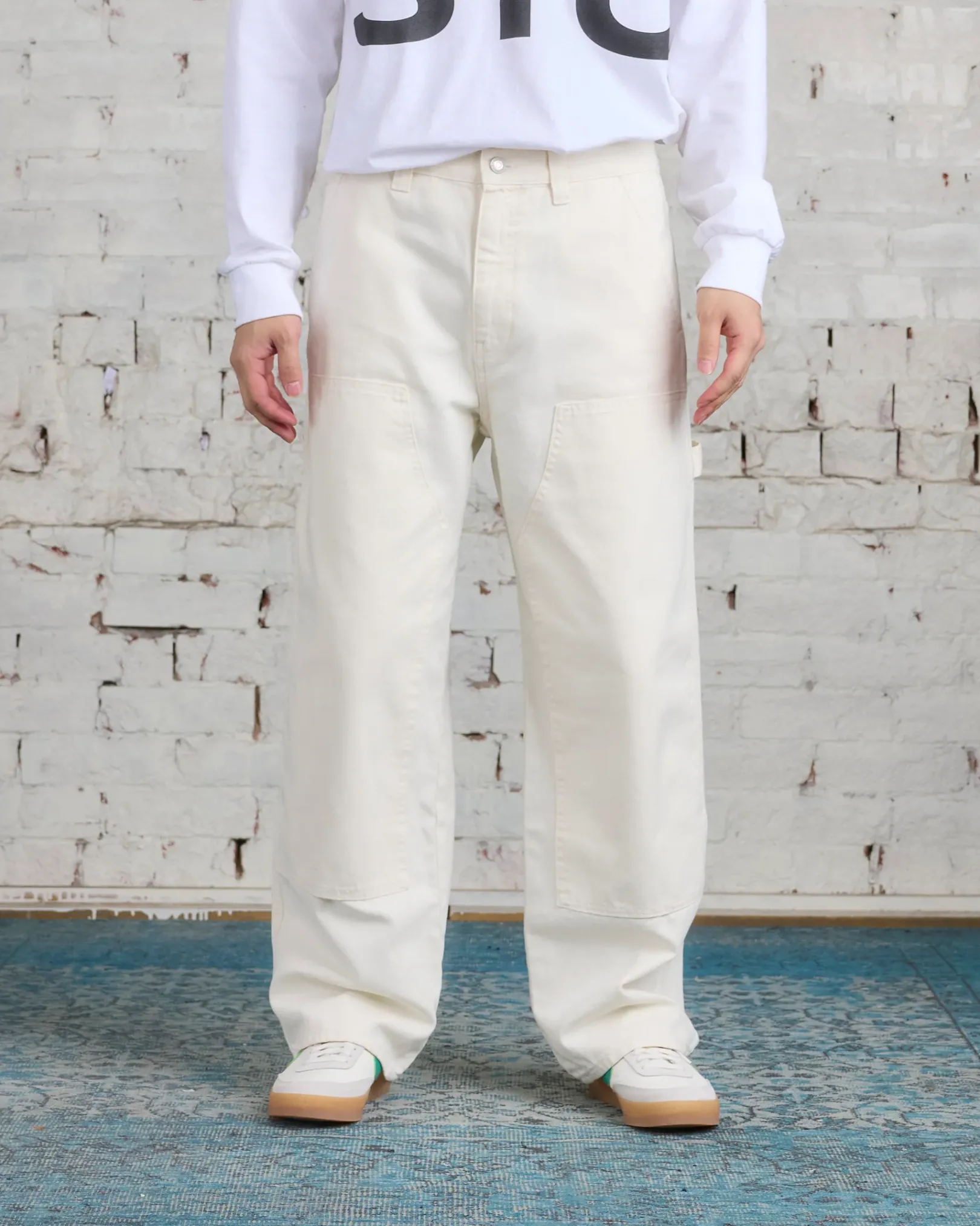 Clearance Stussy Work Canvas Pant Bone