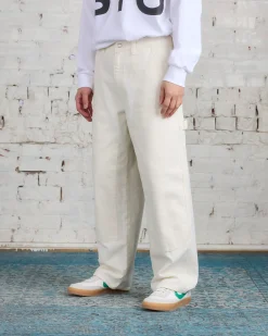 Clearance Stussy Work Canvas Pant Bone