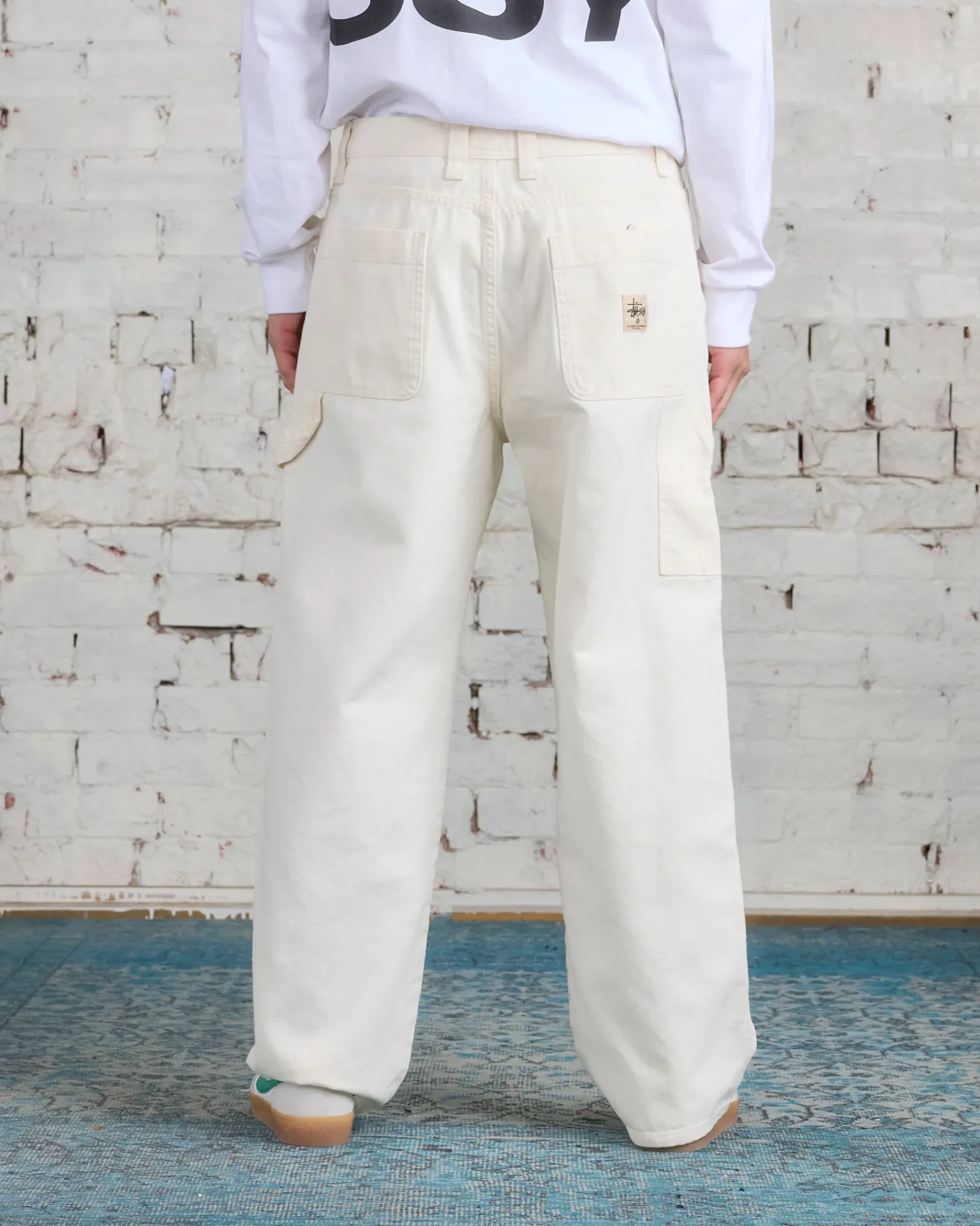 Clearance Stussy Work Canvas Pant Bone