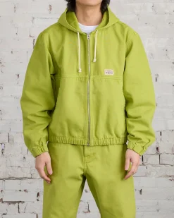 Sale Stussy Work Jacket Unlined Canvas Cactus
