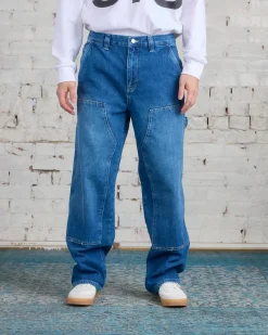 Hot Stussy Work Pant Denim Washed Blue