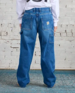 Hot Stussy Work Pant Denim Washed Blue