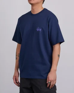 Hot Stussy X-Ray Fishin T-Shirt Navy