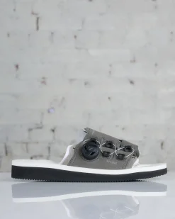 Discount Suicoke LETA-ab Sandal Gray / White