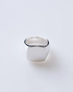 Sale Tom Wood Cushion Ring (M) Polished Silver 925