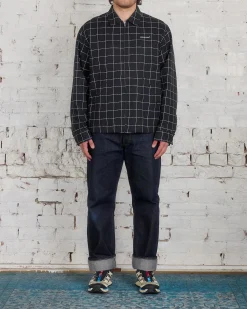 Clearance UNDERCOVER Grid Blouson Jacket Black CK