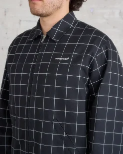 Clearance UNDERCOVER Grid Blouson Jacket Black CK
