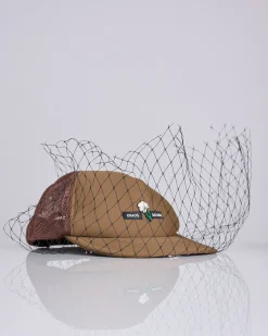 Clearance UNDERCOVER Mesh Veil Trucker Cap Brown