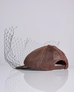Clearance UNDERCOVER Mesh Veil Trucker Cap Brown