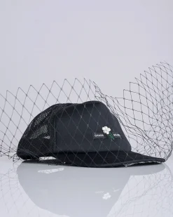 Best UNDERCOVER Mesh Veil Trucker Cap Black