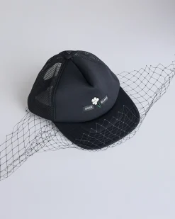Best UNDERCOVER Mesh Veil Trucker Cap Black