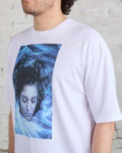 Clearance UNDERCOVER Twin Peaks Palmer Graphic T-Shirt White