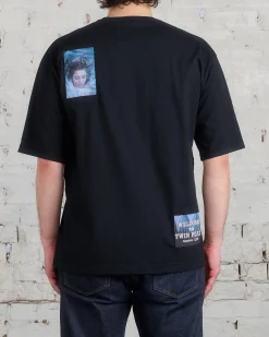Best UNDERCOVER Twin Peaks Patch T-Shirt Black