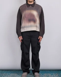 Online UNDERCOVER Wool Bosisio Crop Jacket Dark Brown