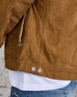 Discount visvim 101 Leather IT Jacket Lt.Brown