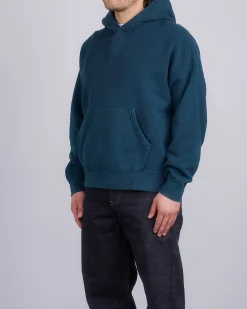 Fashion visvim Amplus SB Hoodie P.O. N.D. Dk.Indigo