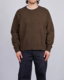 Discount visvim Amplus SB Sweat L/S N.D. Dk.Mud