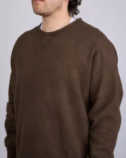 Discount visvim Amplus SB Sweat L/S N.D. Dk.Mud
