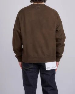 Discount visvim Amplus SB Sweat L/S N.D. Dk.Mud
