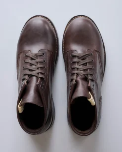 Discount visvim Brigadier Boot Folk Dark Brown