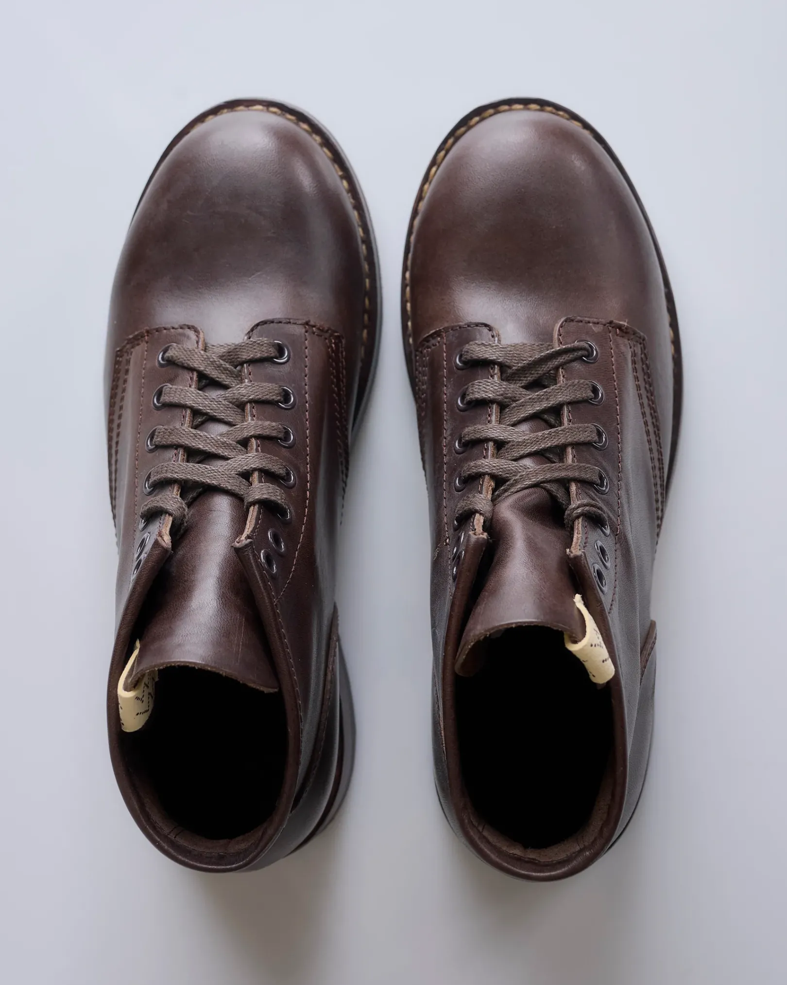 Discount visvim Brigadier Boot Folk Dark Brown