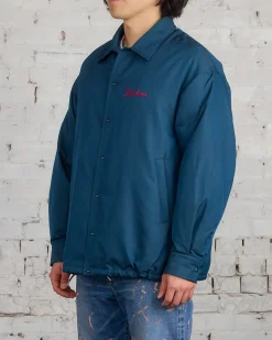 New visvim Coach Down Jacket Navy